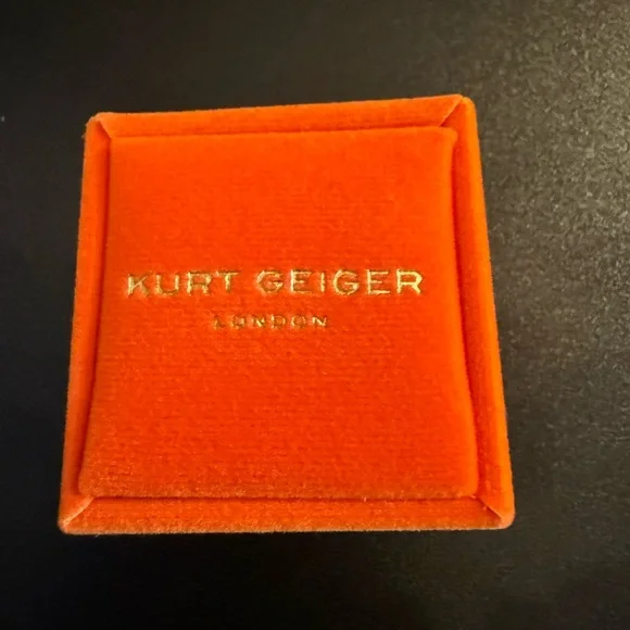 Kurt Geiger Resin Multicolor Crystal Ring - Picture 3 of 3